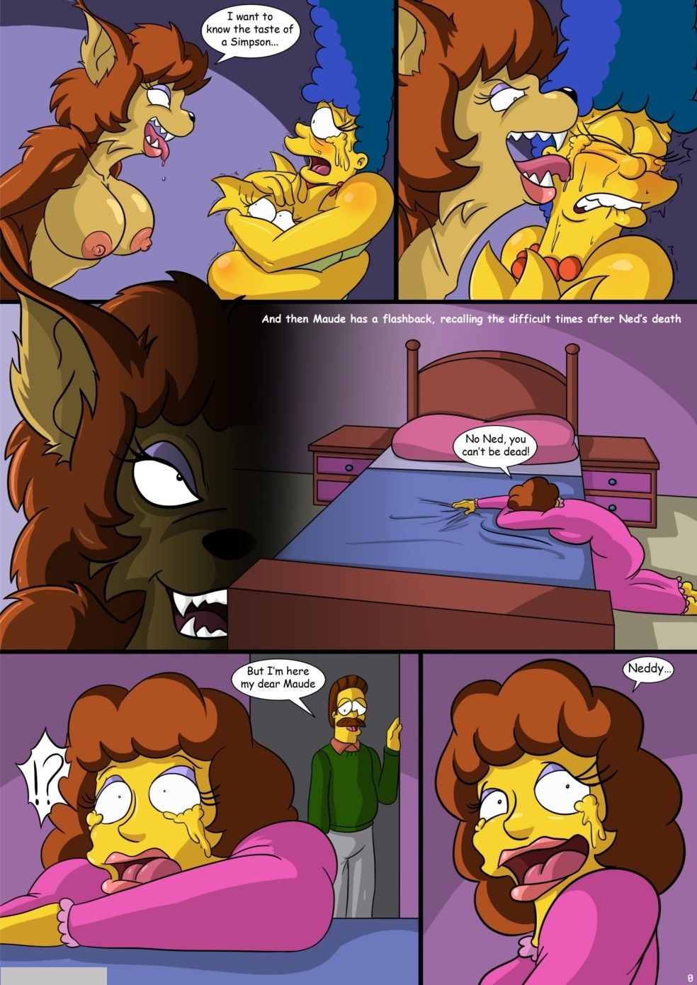 Kogeikun, Simpsons-Treehouse of Horror 2 page 8