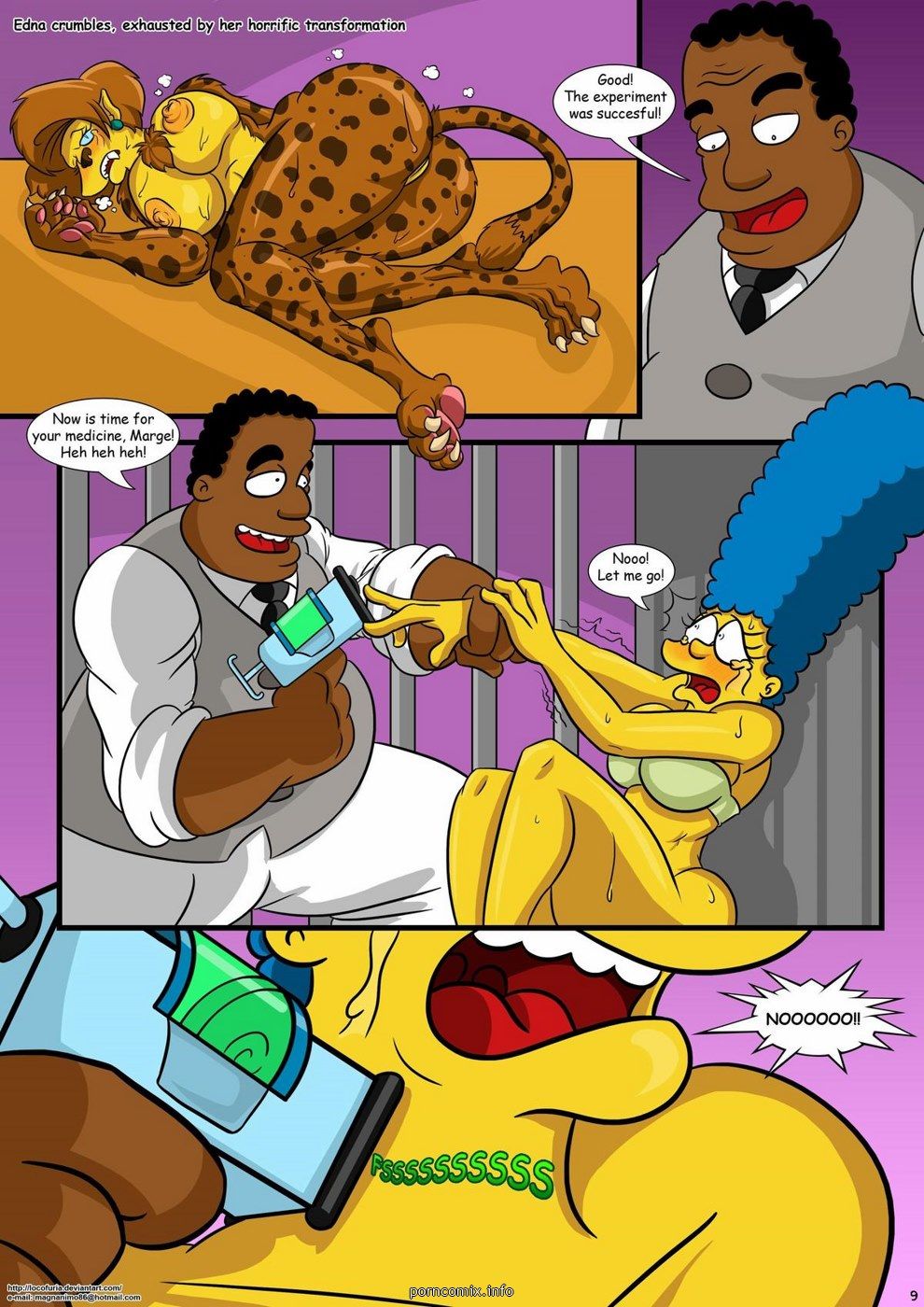 Kogeikun, Simpsons - Treehouse of Horror 1 page 10