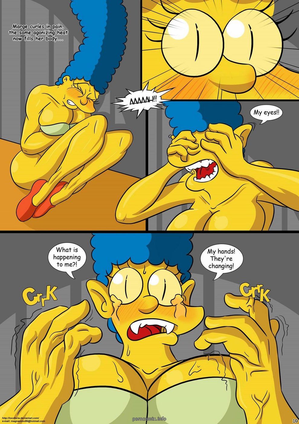 Kogeikun, Simpsons - Treehouse of Horror 1 page 11