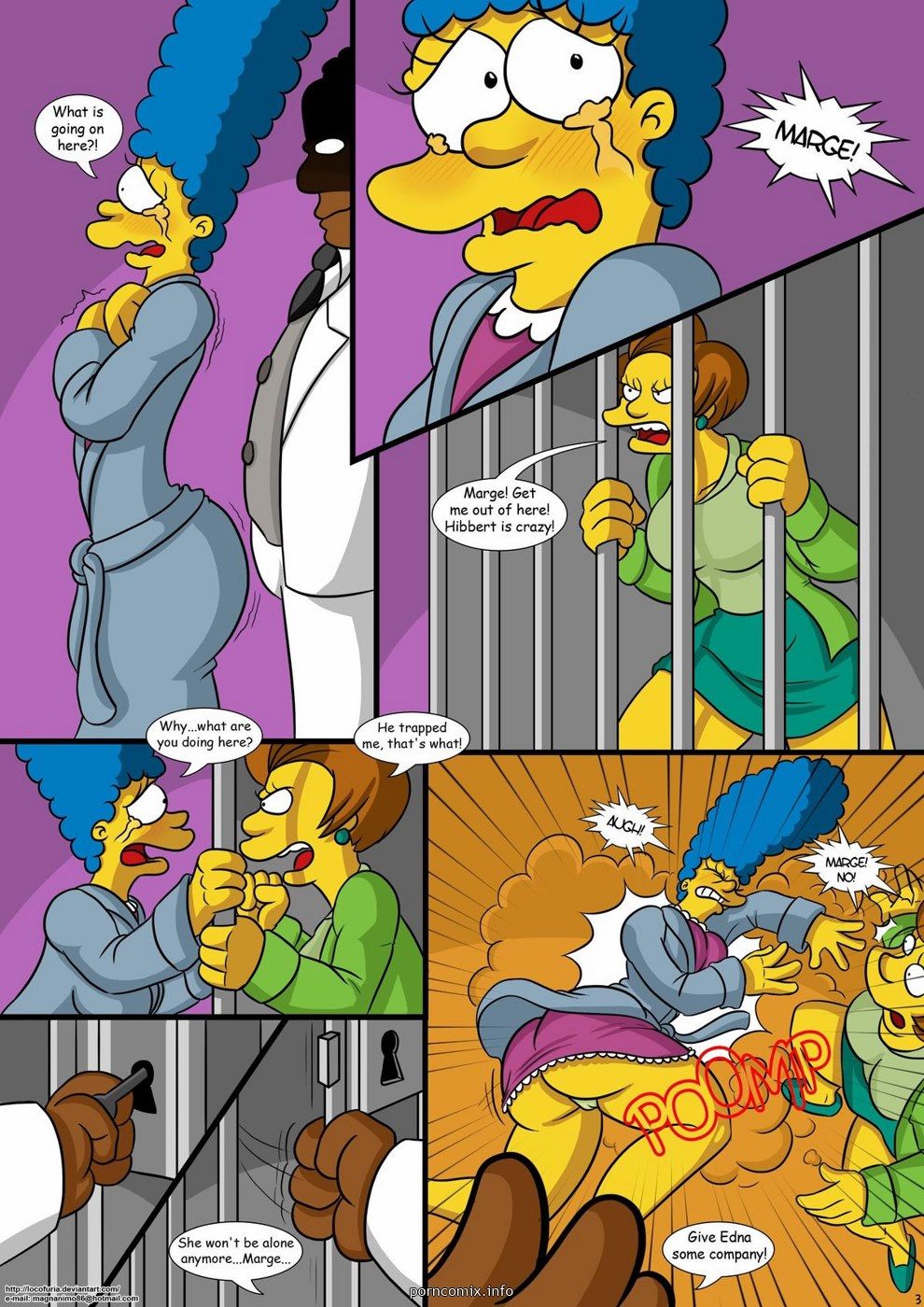 Kogeikun, Simpsons - Treehouse of Horror 1 page 4