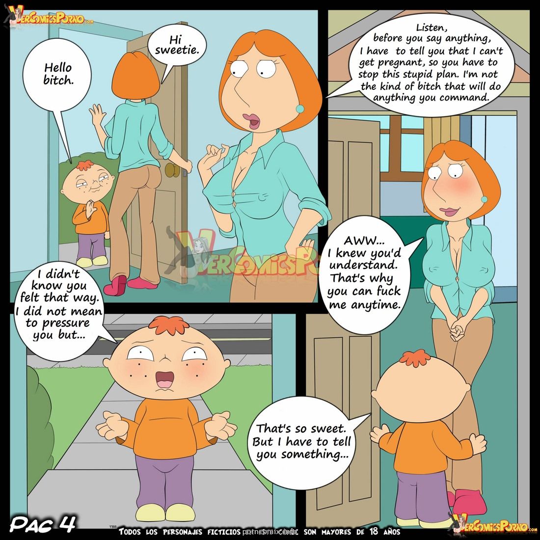 Family Guy - The Impregnation of Lois (English) page 5