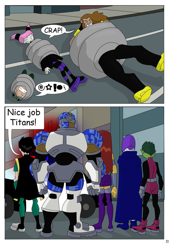 The Teen Titans - The Mishap page 12