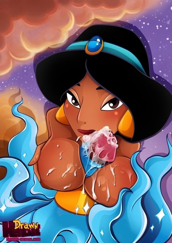 Aladdin - Genie And Princess Jasmine page 9
