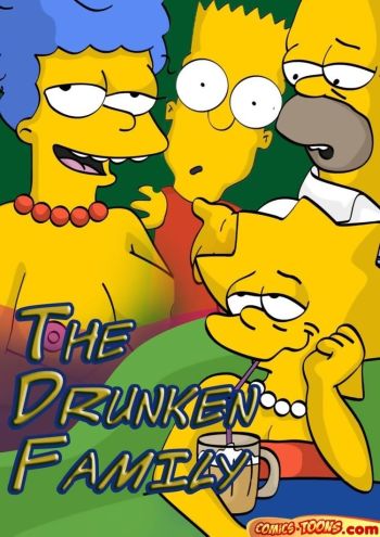 Simpsons - The Drunken Family, Online cover