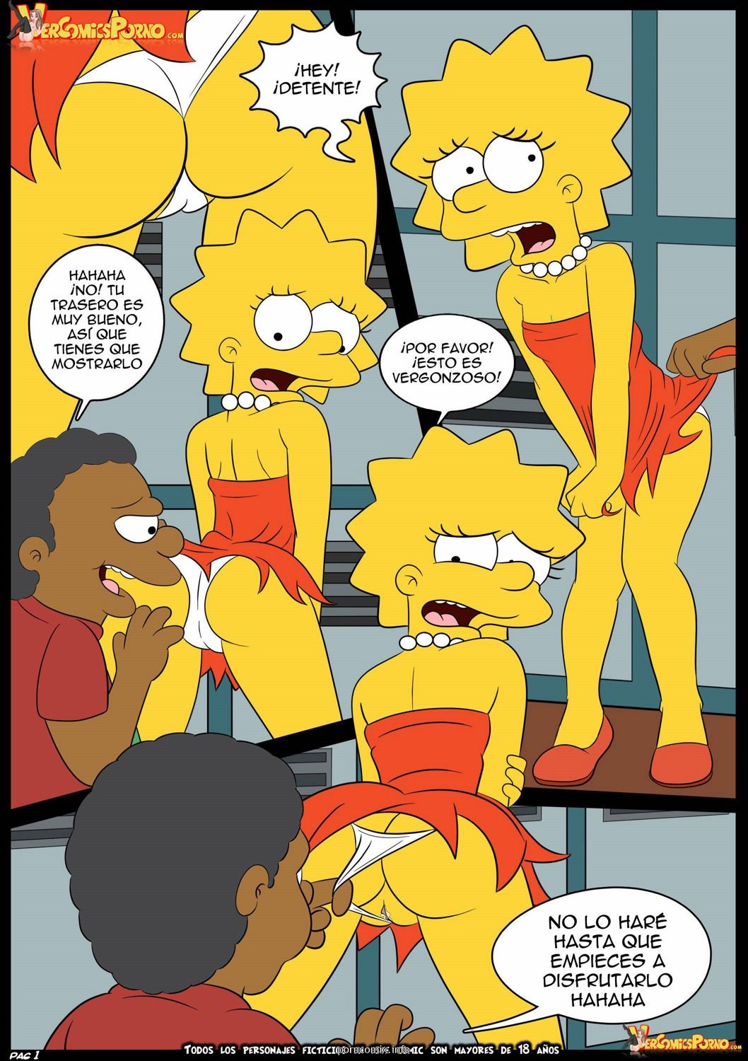 Croc,Los Simpsons - Amor para el bravucn, Espaol page 2