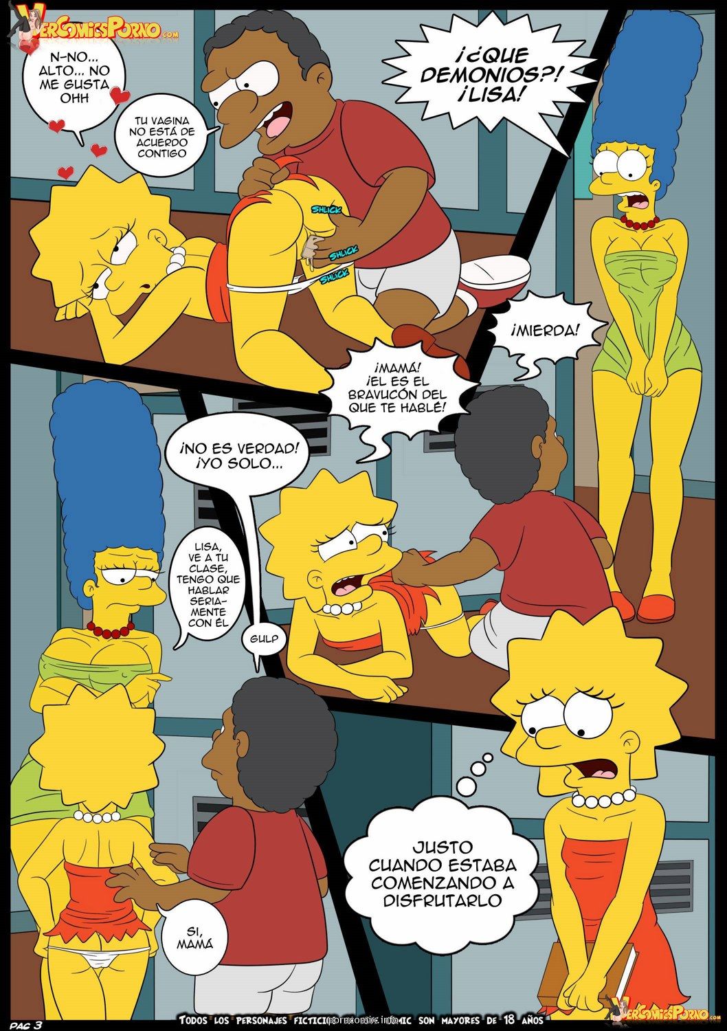 Croc,Los Simpsons - Amor para el bravucn, Espaol page 4