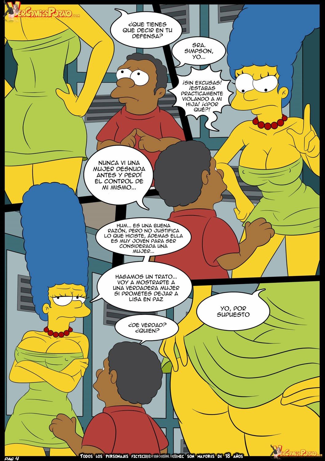 Croc,Los Simpsons - Amor para el bravucn, Espaol page 5