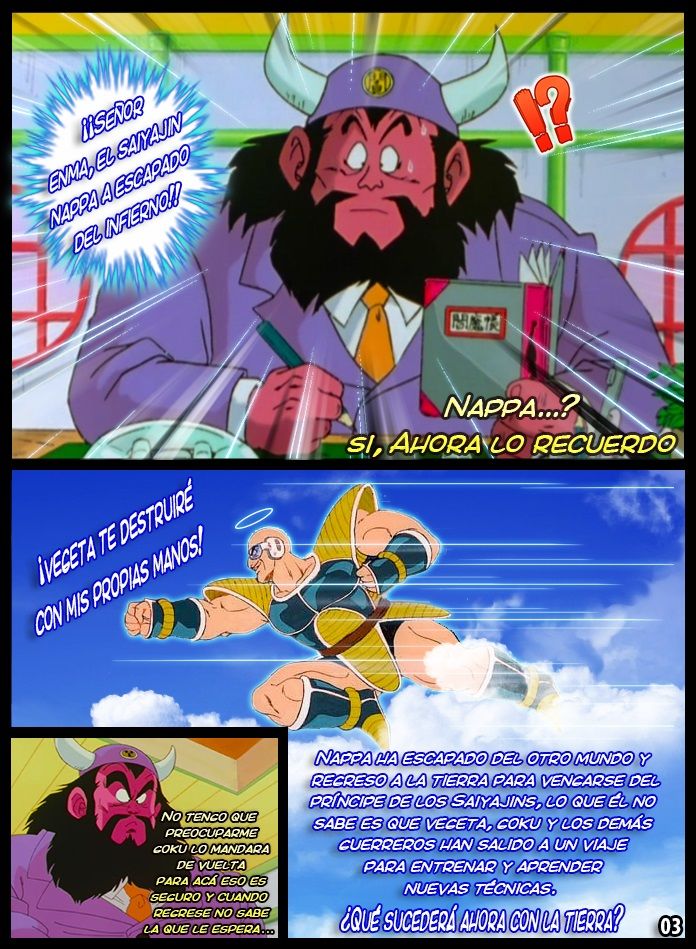 Dragon Ball Z La Venganza de Nappa (Spanish) page 4