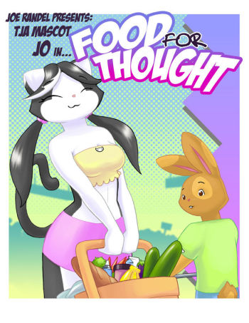 Joe Randel - Food for Thought - Cartoon cover