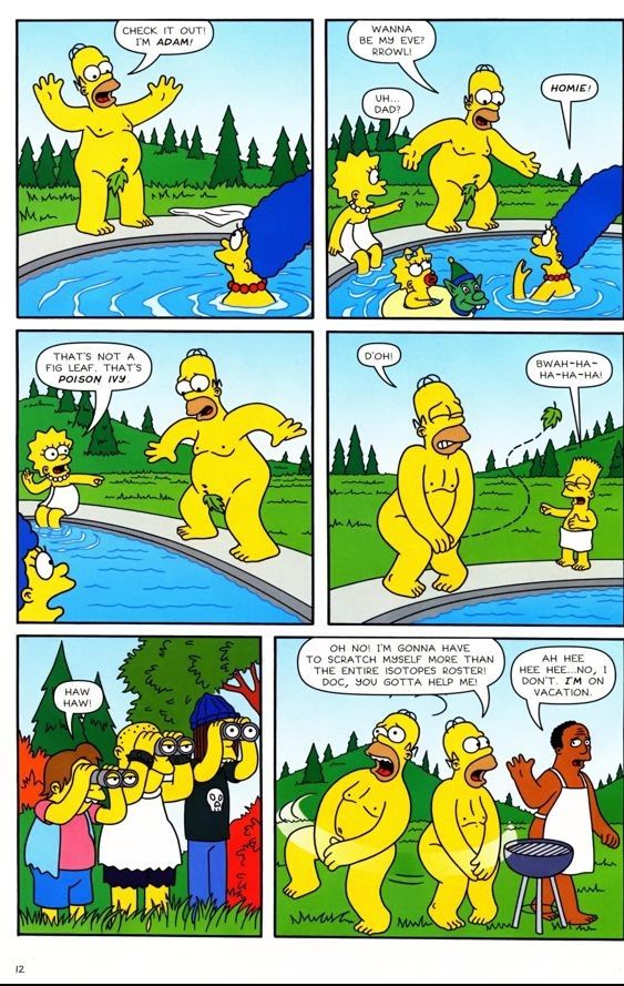 The Simpsons au Naturel! page 10