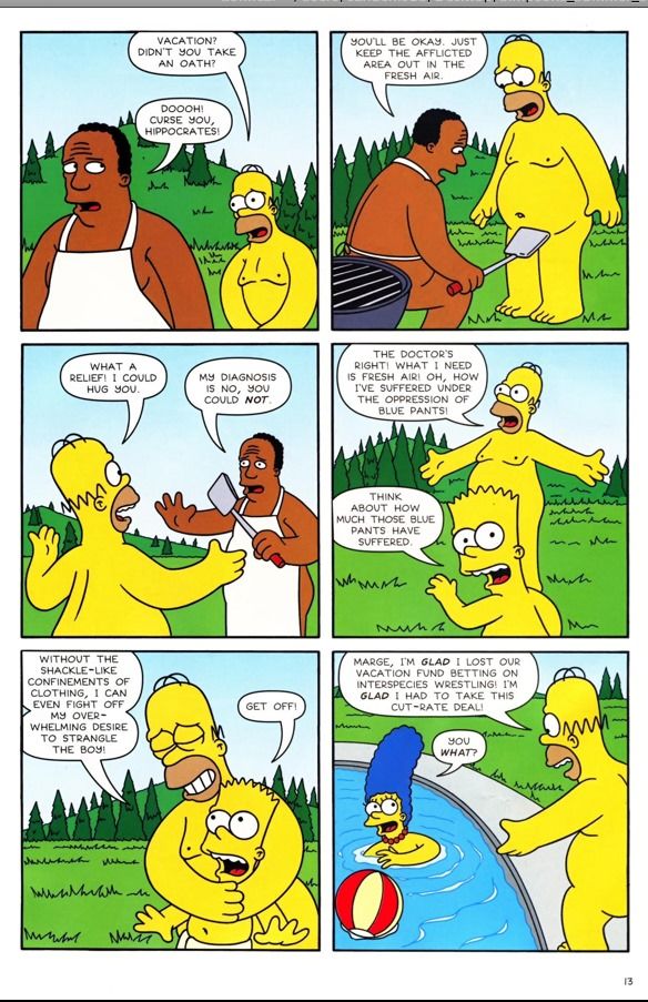 The Simpsons au Naturel! page 11