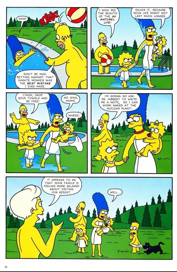 The Simpsons au Naturel! page 12