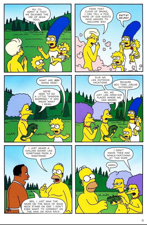 The Simpsons au Naturel! page 13