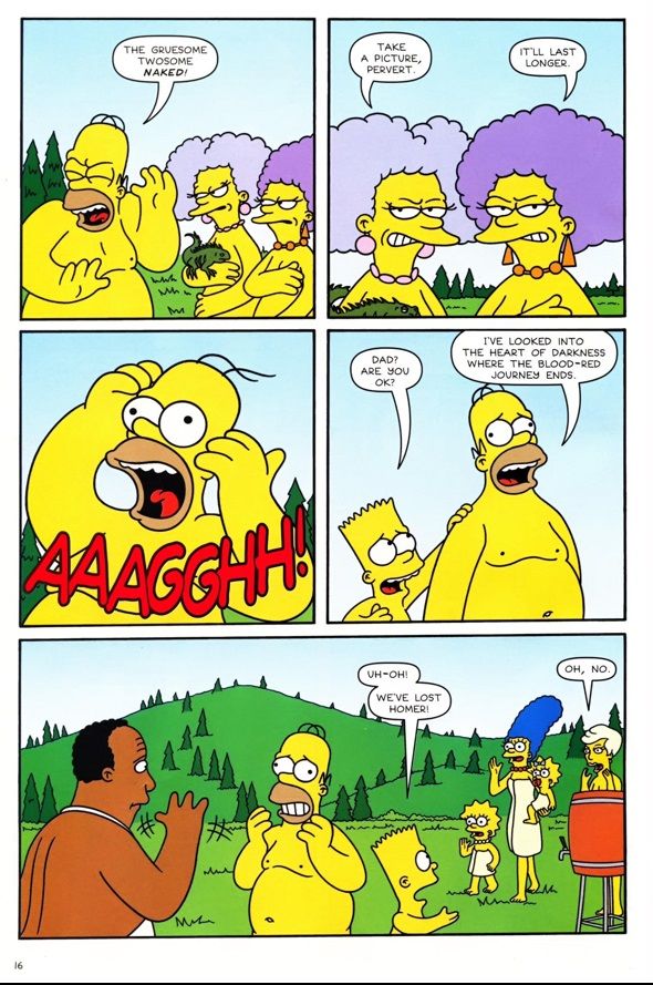 The Simpsons au Naturel! page 14
