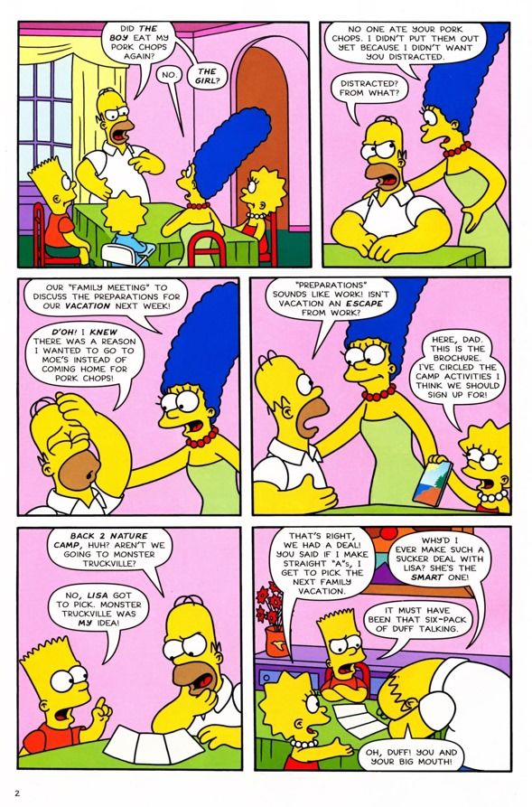 The Simpsons au Naturel! page 2