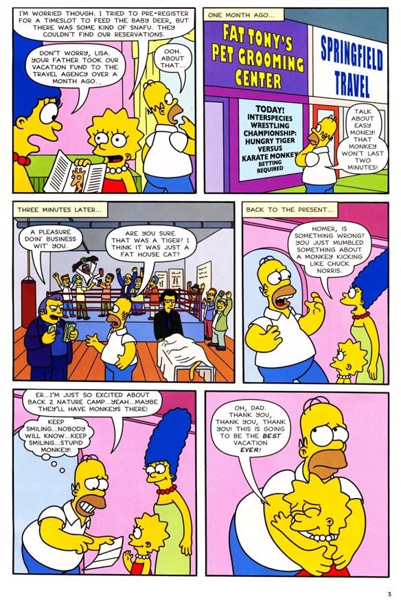 The Simpsons au Naturel! page 3