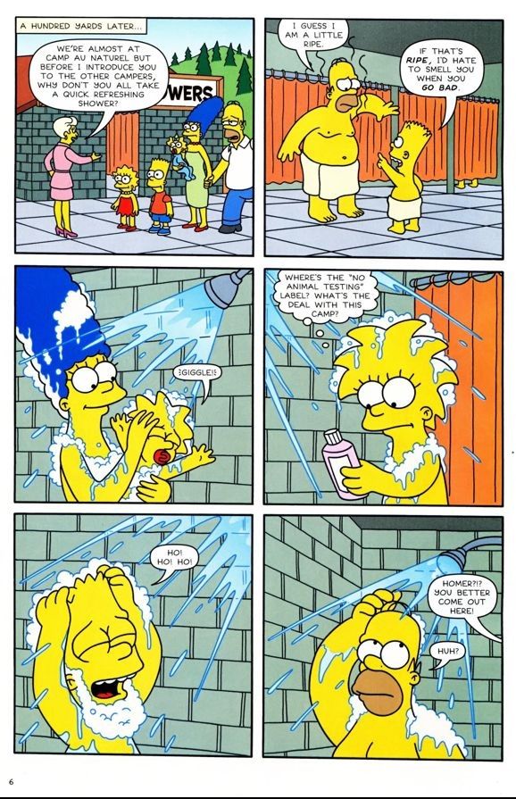 The Simpsons au Naturel! page 6