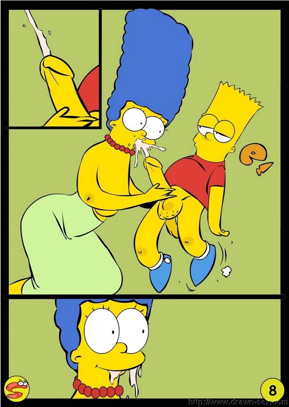 Wit Simpsons - Drawn Sex page 8
