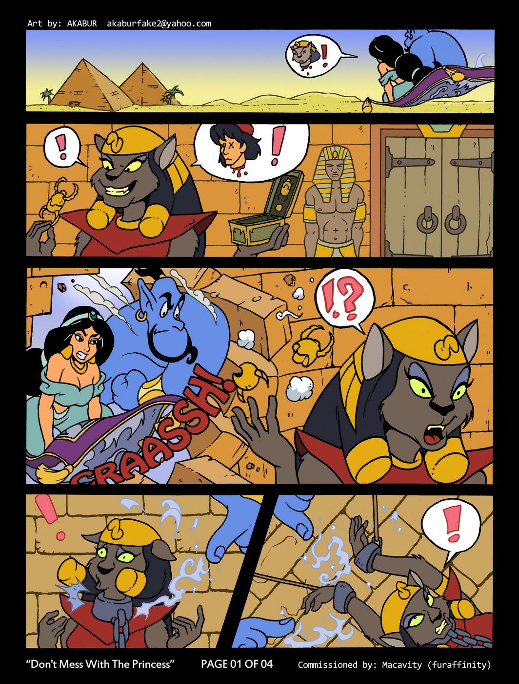 Aladdin - Dont Mess With Princess,Akubar page 1
