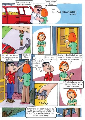 Lois and Quagmire Affair (Family Guy) cover
