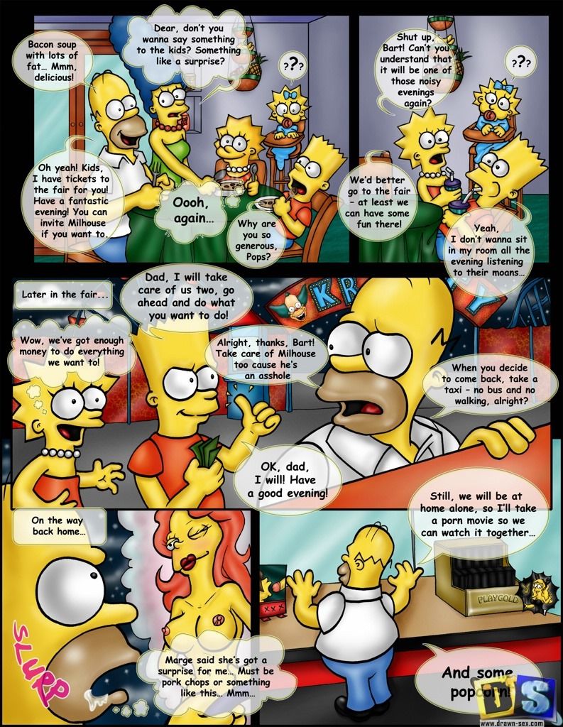 [Drawn-Sex] Fair (The Simpsons) page 1