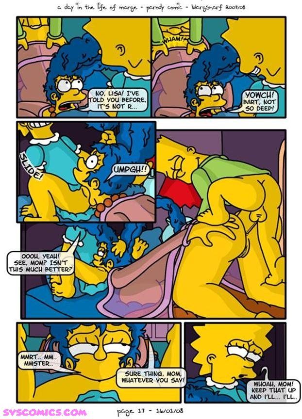 [Blargsnarf] A Day Life of Marge (The Simpsons) page 18
