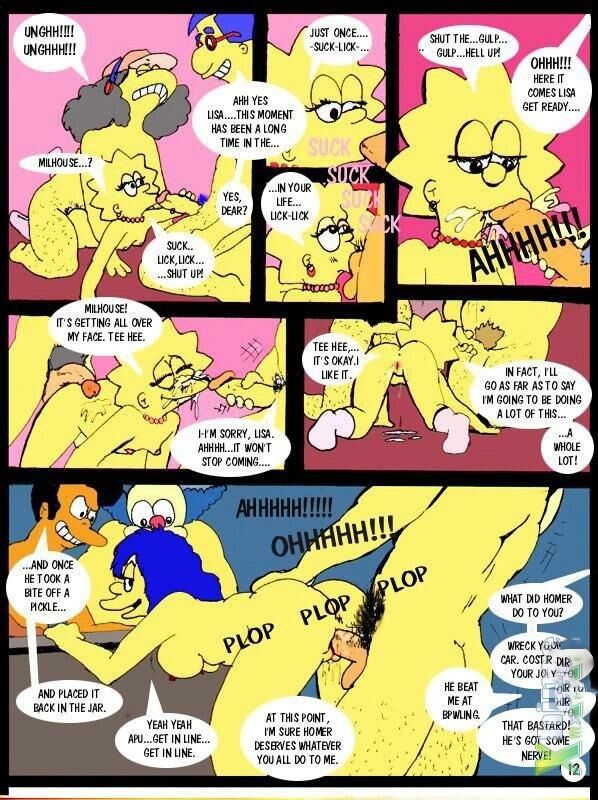 Simpsons - Bart's Lil' sis, Incest Sex page 12