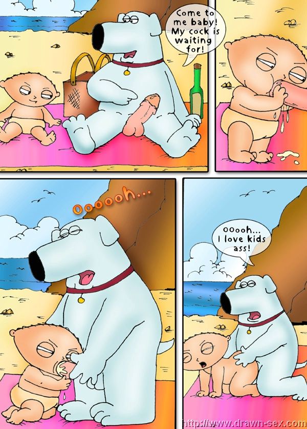 Family Guy - Beach Play - Drawn Cartoon sex page 6