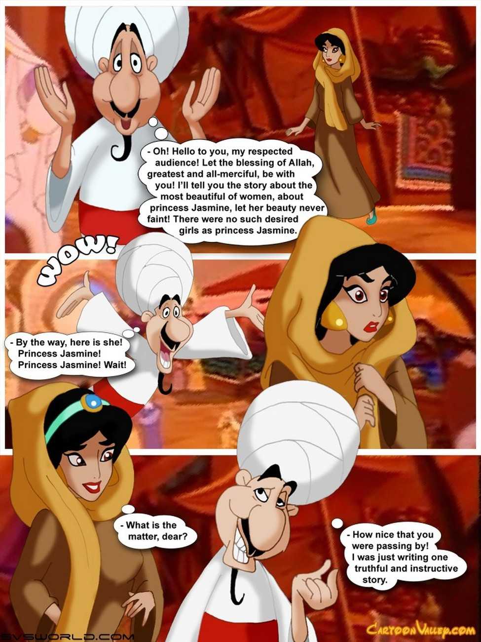 Princess Jasmine And Deceitful Gossips page 2