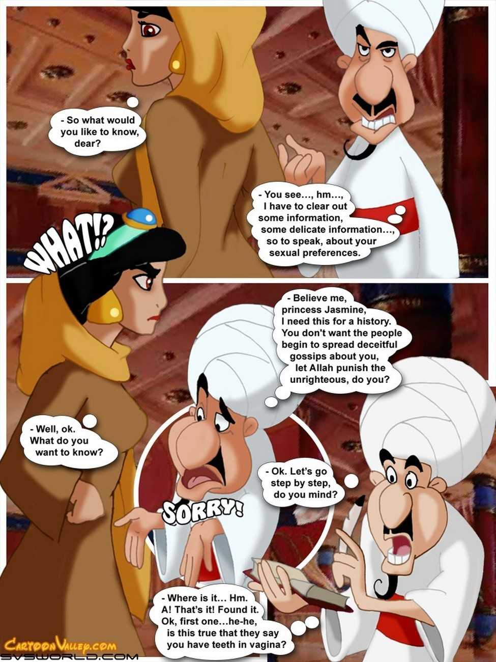 Princess Jasmine And Deceitful Gossips page 4