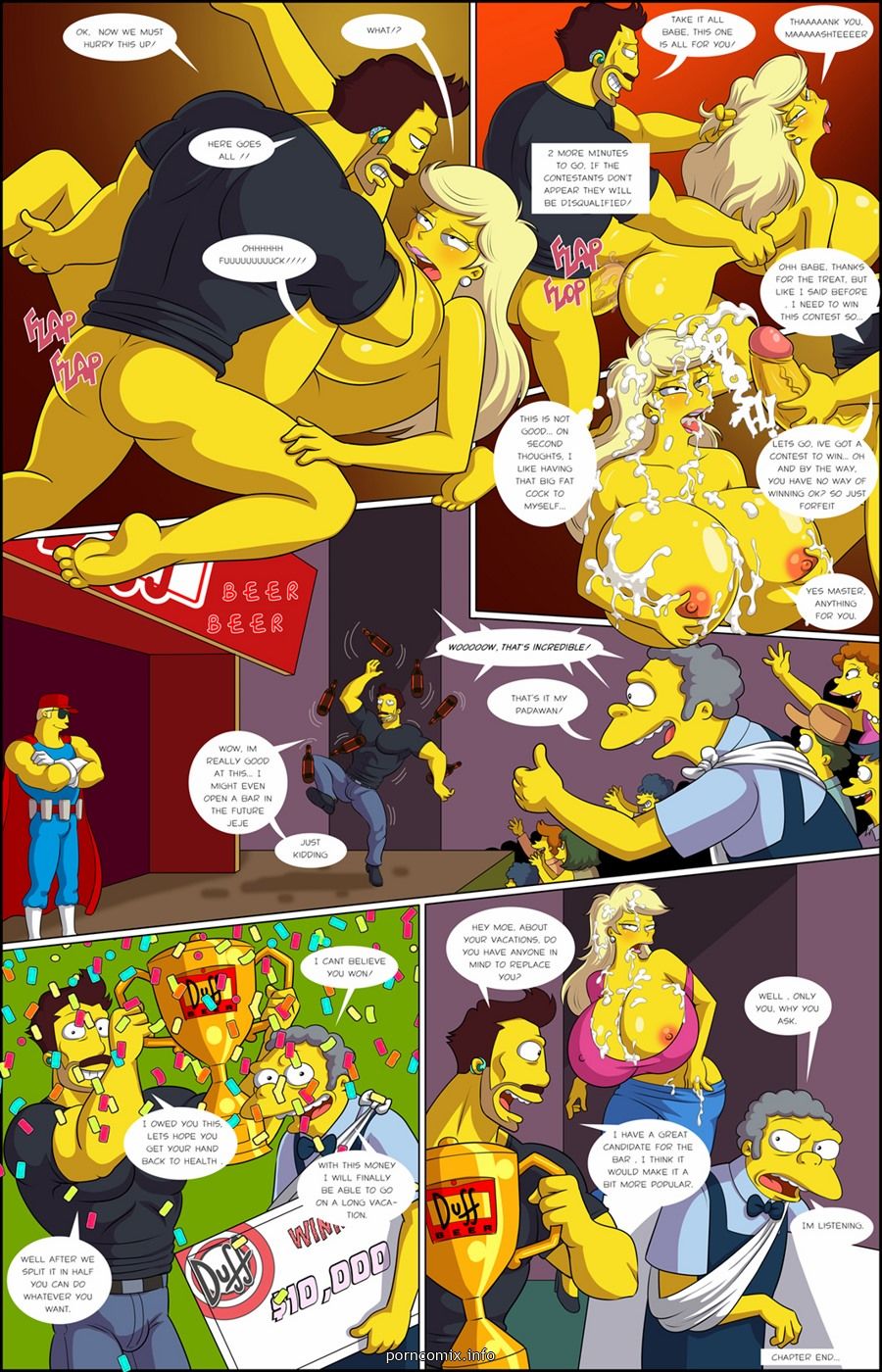 Arabatos - Darren's Adventure 2,Simpsons page 14