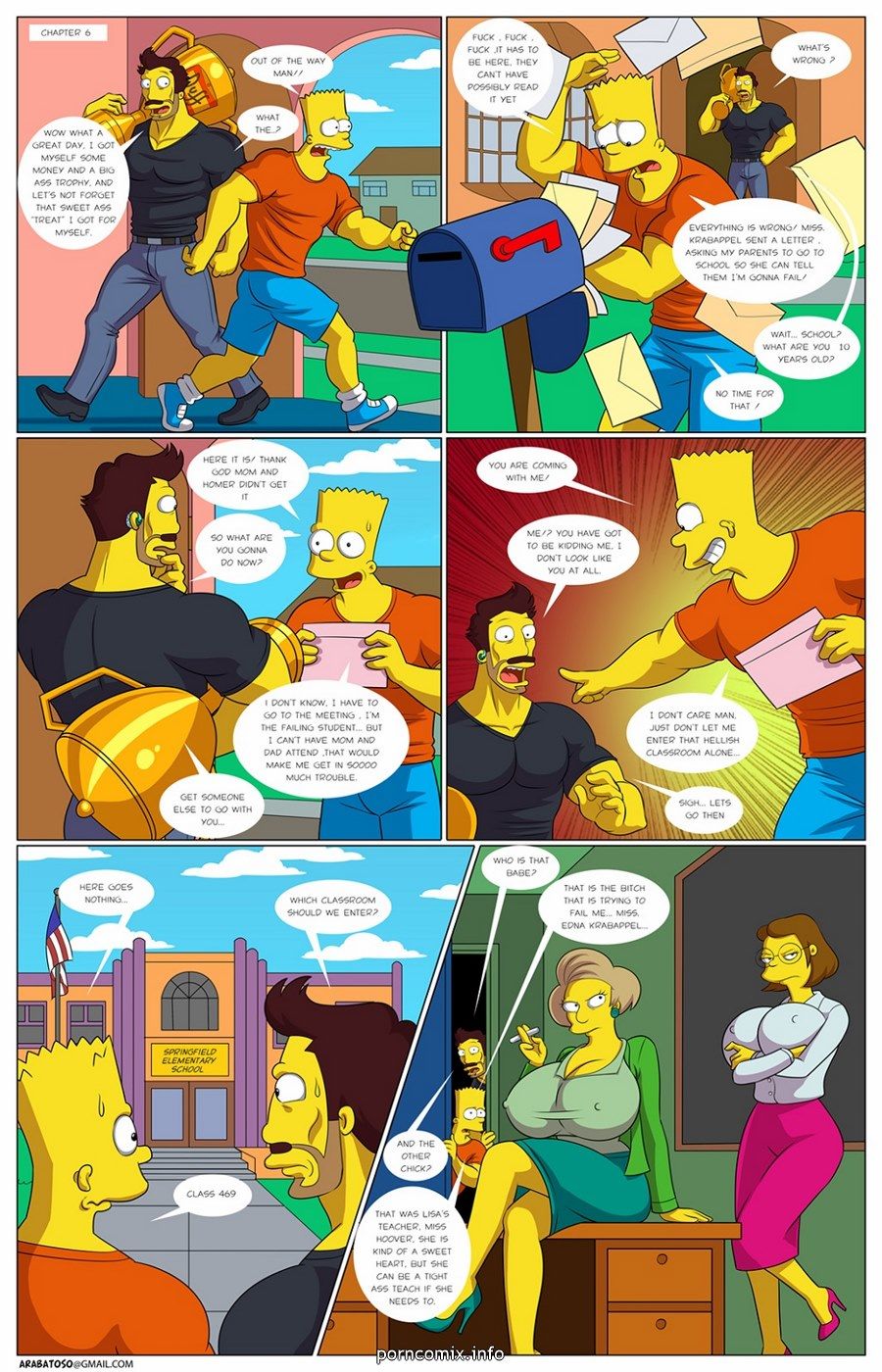 Arabatos - Darren's Adventure 2,Simpsons page 15
