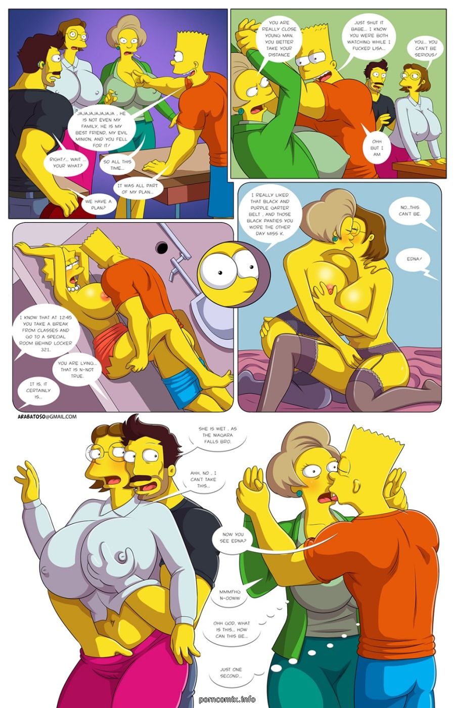 Arabatos - Darren's Adventure 2,Simpsons page 17