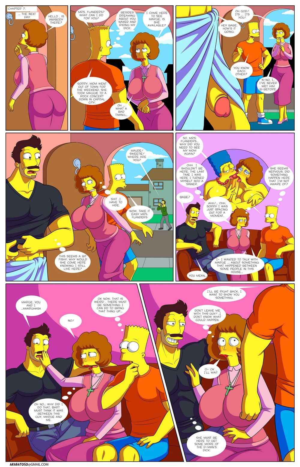 Arabatos - Darren's Adventure 2,Simpsons page 21