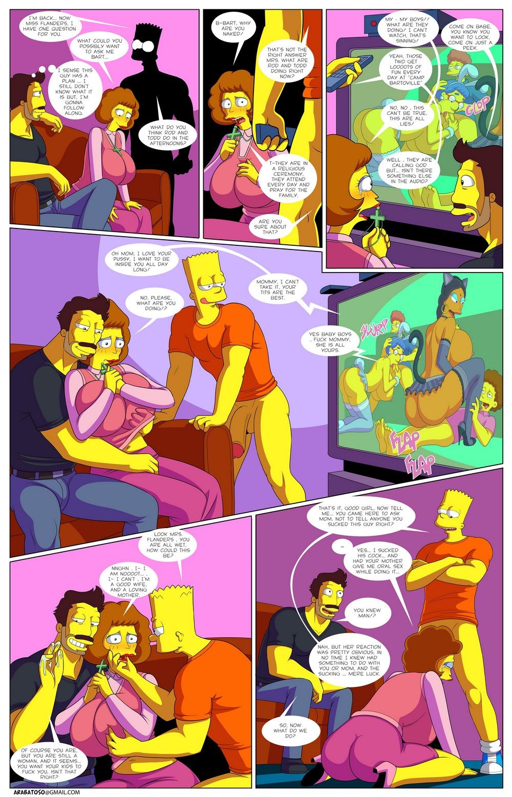 Arabatos - Darren's Adventure 2,Simpsons page 22