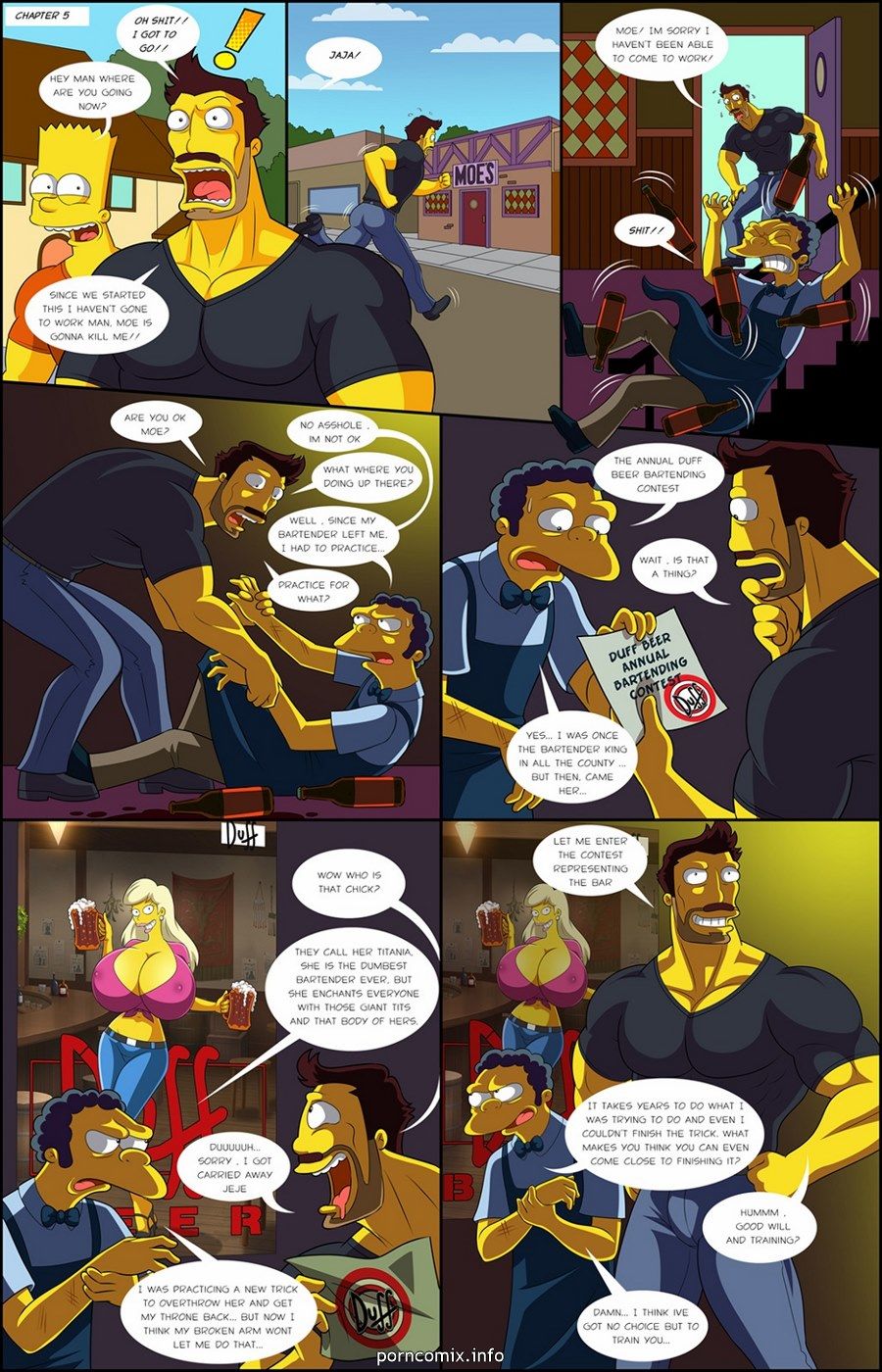 Arabatos - Darren's Adventure 2,Simpsons page 9