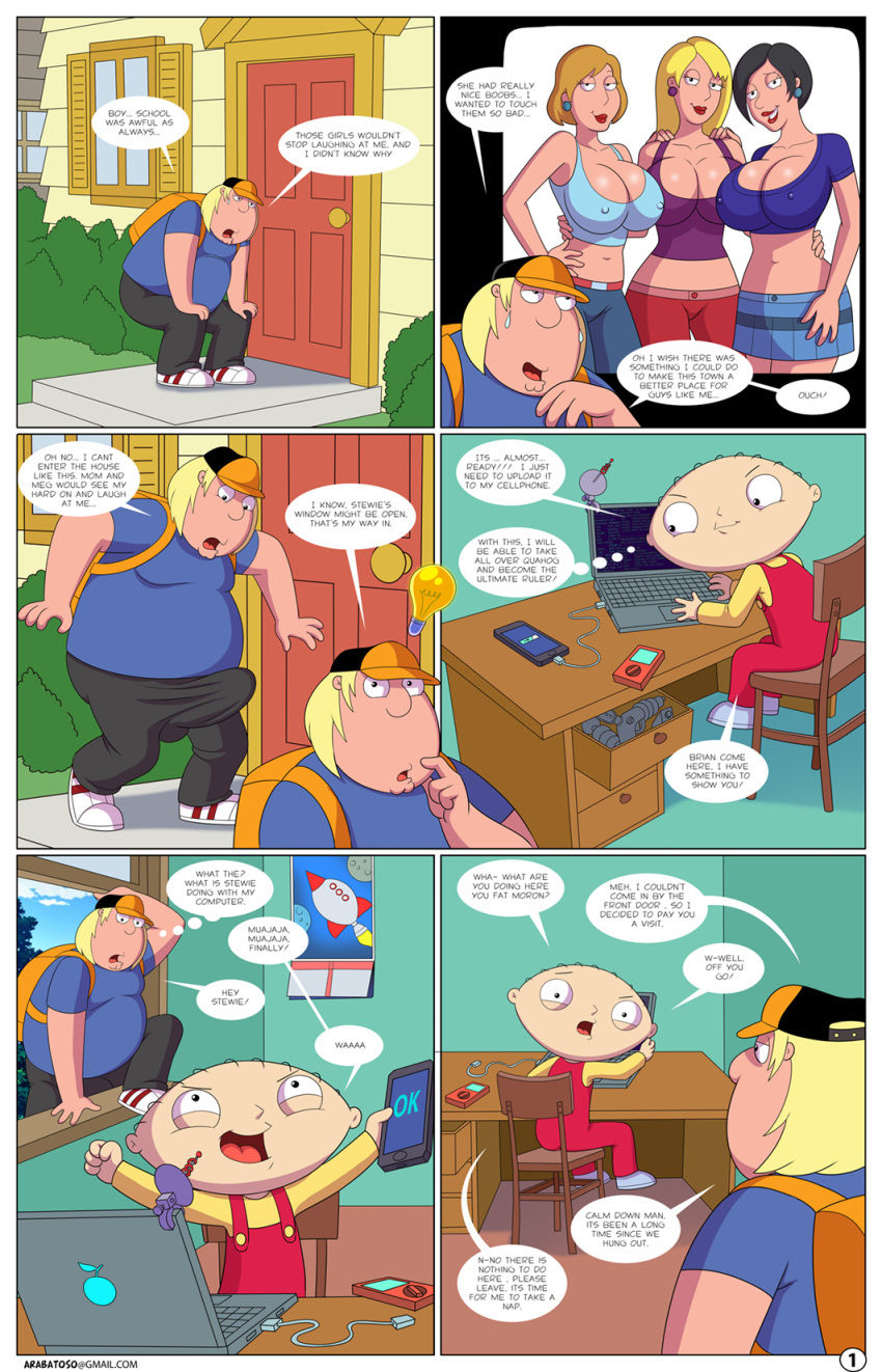 Quahog Diaries - Family Guys - VentZX page 2