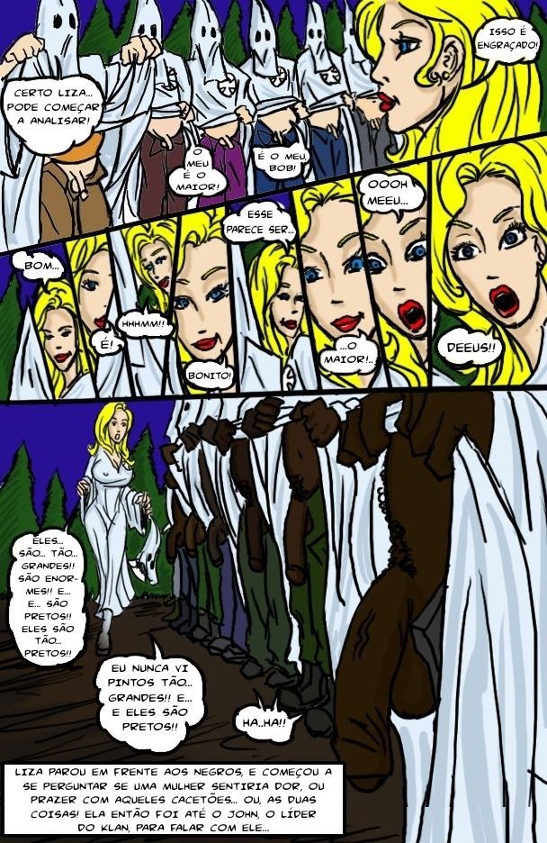 illustrated interracial - O Klan Fuck,XXX page 6
