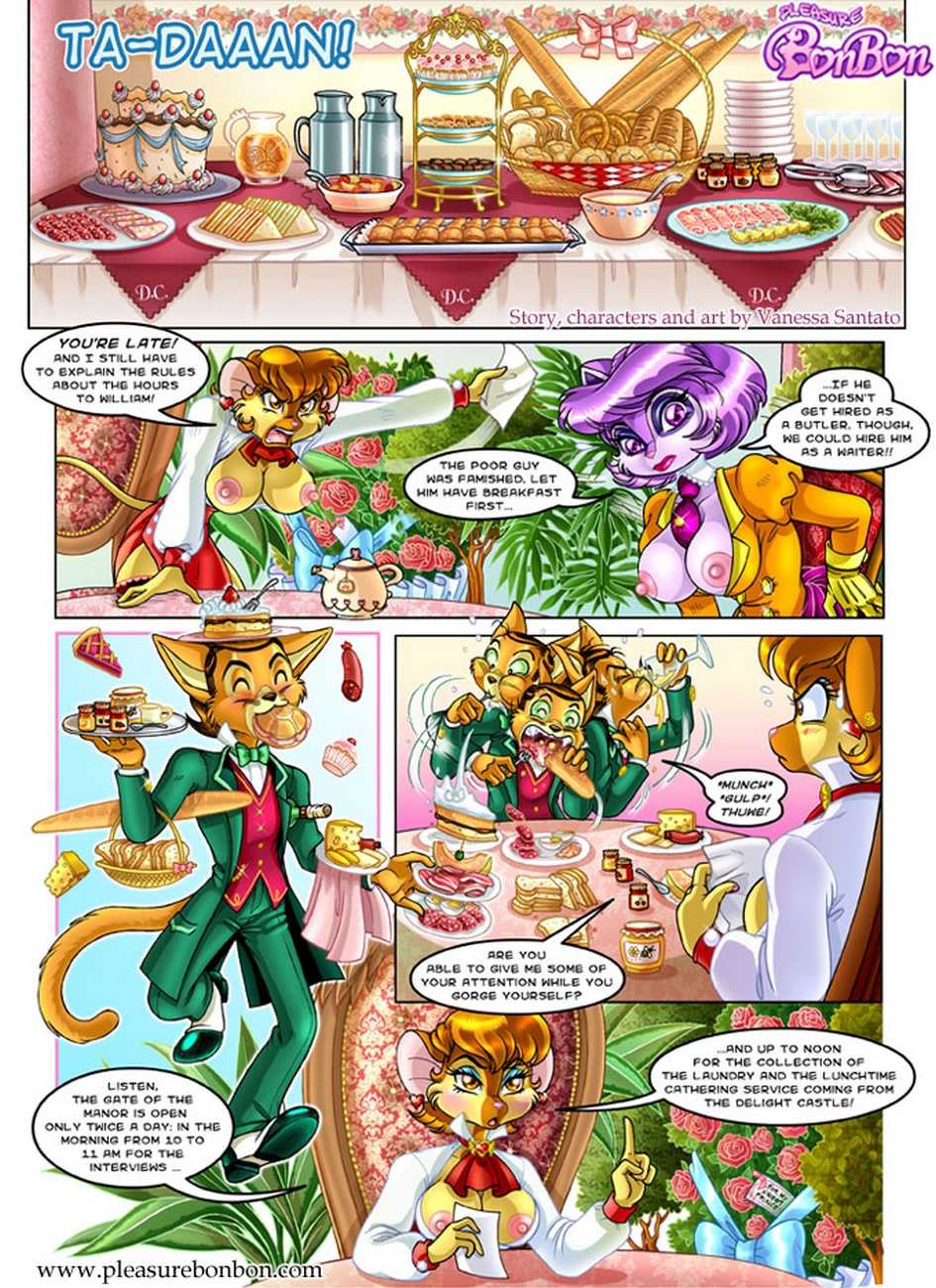 Pleasure Bon Bon 3 - The New, Sexy Butler page 4
