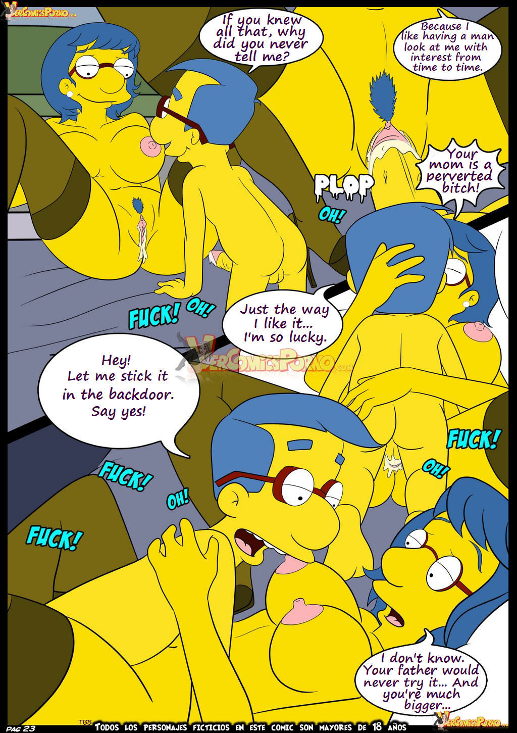 Croc, Los Simpsons 6 - Old Habit page 24