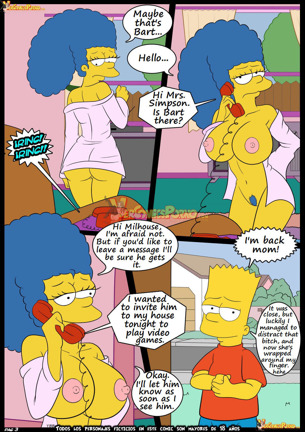 Croc, Los Simpsons 6 - Old Habit page 4