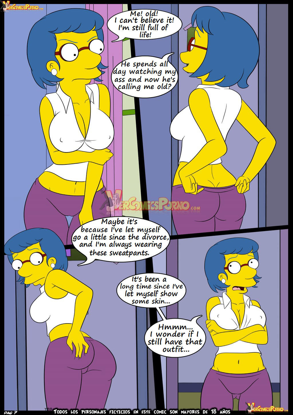Croc, Los Simpsons 6 - Old Habit page 8