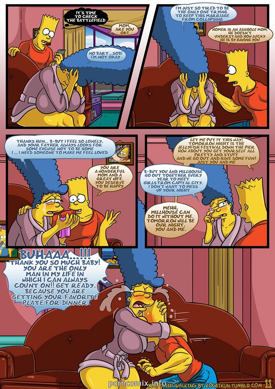 Kogeikun-Sexy Sleep Walking~ Simpsons page 12