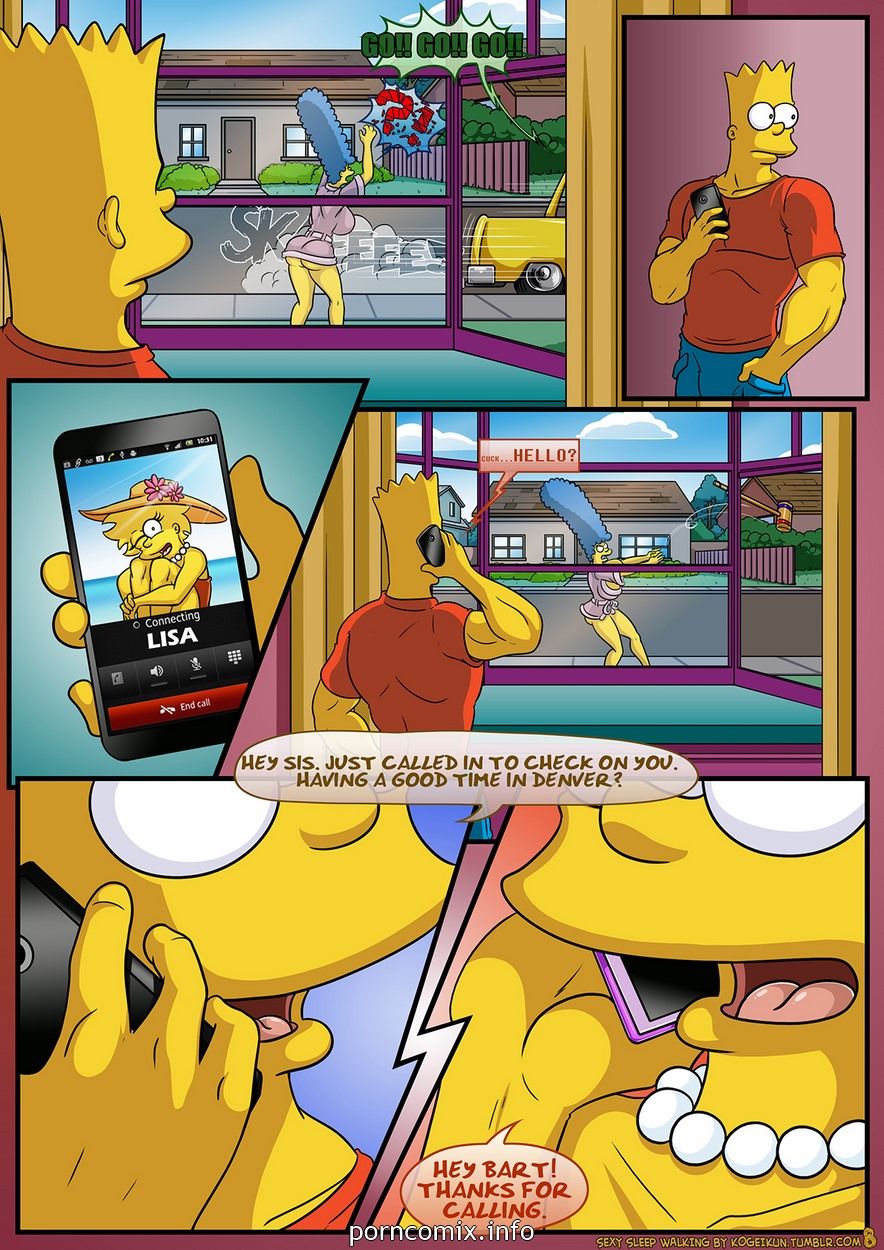 Kogeikun-Sexy Sleep Walking~ Simpsons page 9