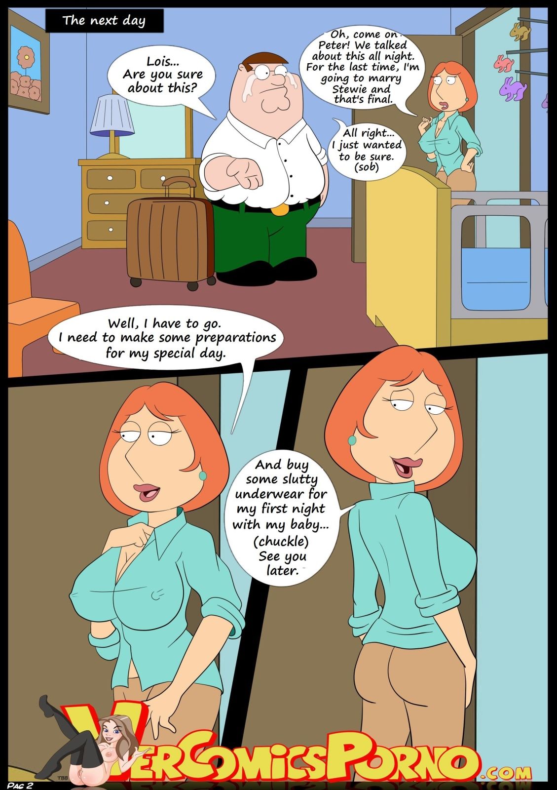 Croc Child's Play 6 The Wedding - Family Guy page 3
