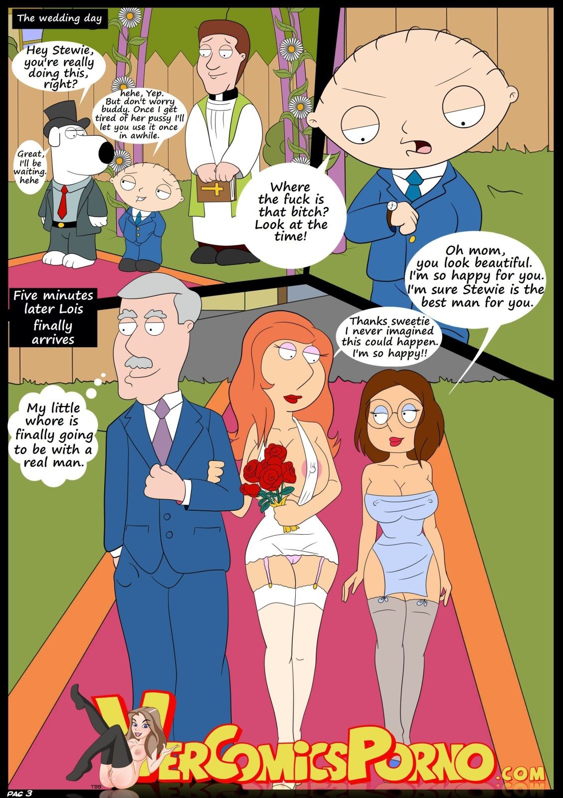 Croc Child's Play 6 The Wedding - Family Guy page 4