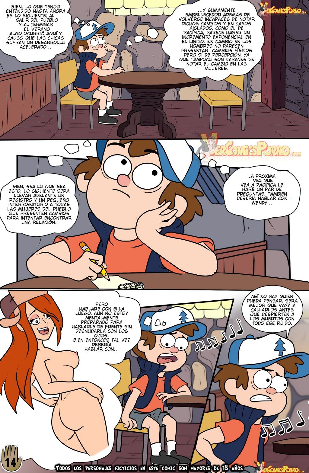 [Drah Navlag] Gravity Falls - One Summer of Pleasure Book 2 page 14