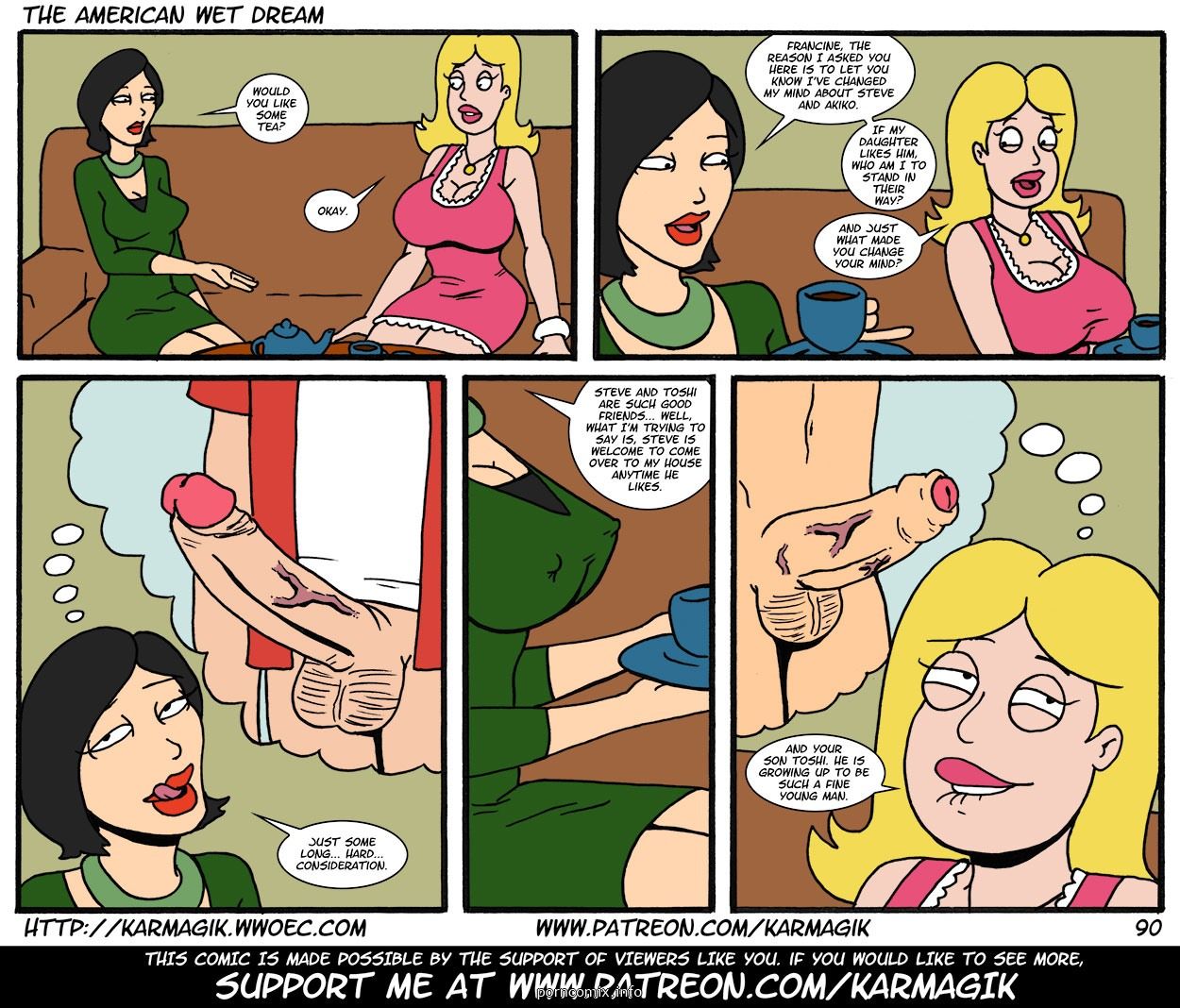 The American Wet Dream (American Dad) page 90