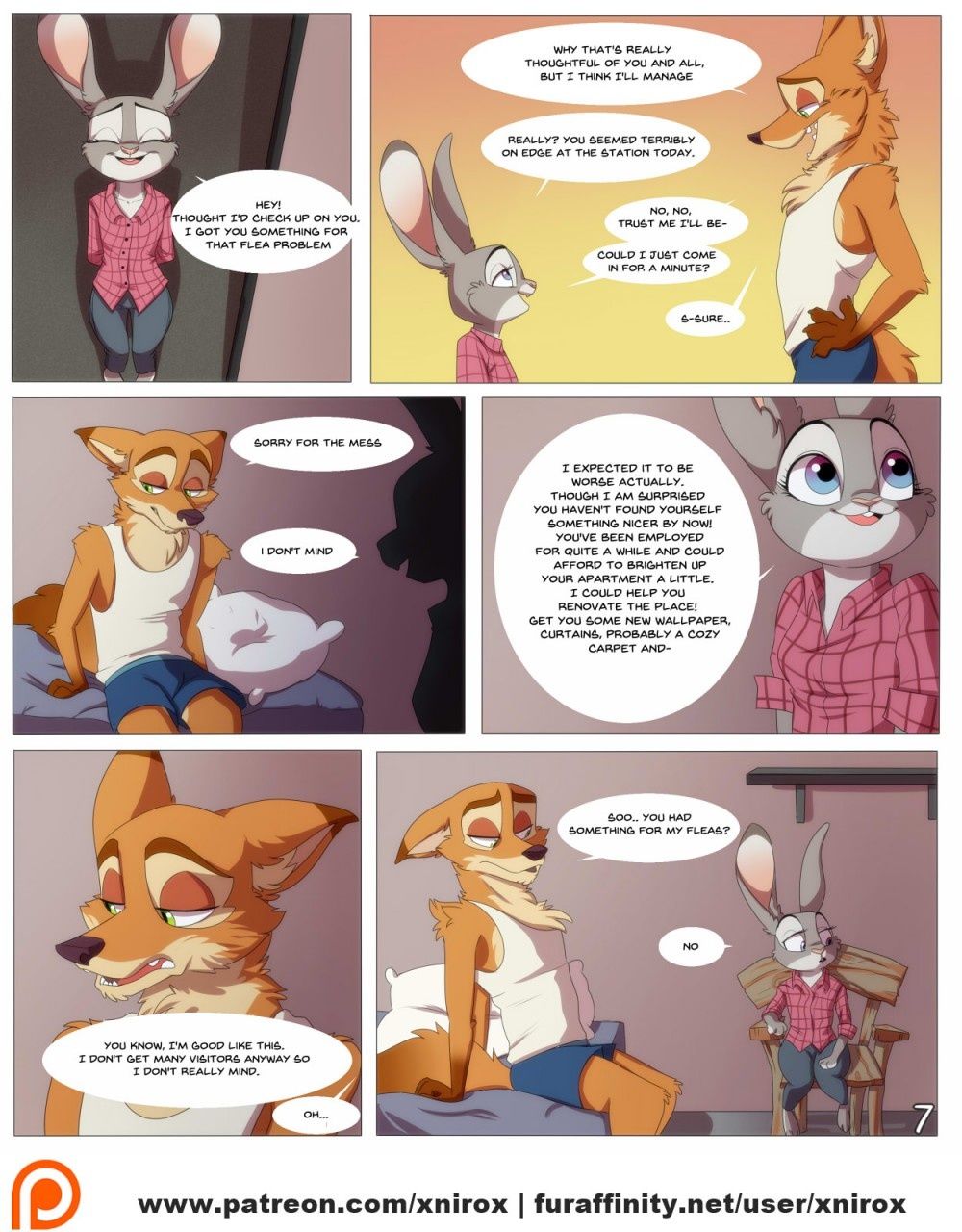 [Xnirox] Zootopia - Twitterpated, Furry Cartoon page 7