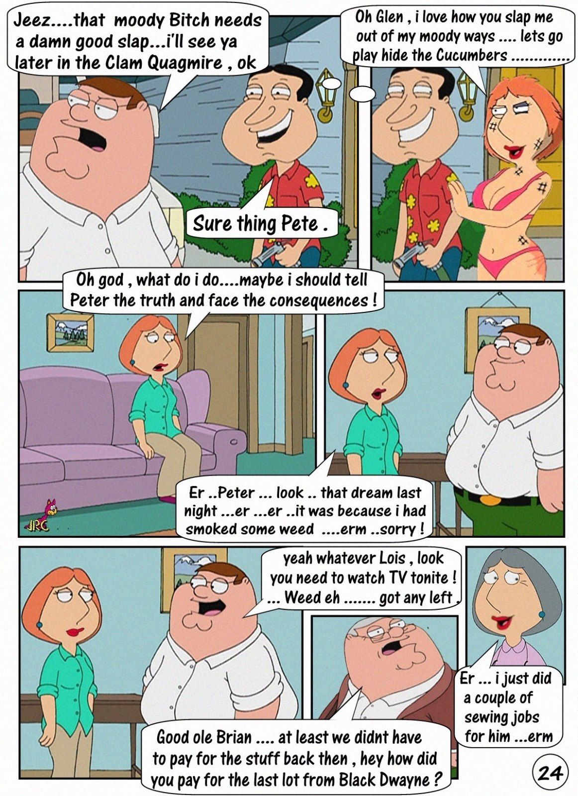 Family Guy - Retrospective Adventures Of A Housewife page 17